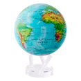 thumbnail image 1 of Mapa en relieve azul Globe MOVA de 11,4 cm de diámetro, 1 of 9