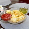 thumbnail image 3 of Acrylic Chip and Dip Bowl Set, 3L Main Bowl, 180ml Dipping Bowls, 3 of 5