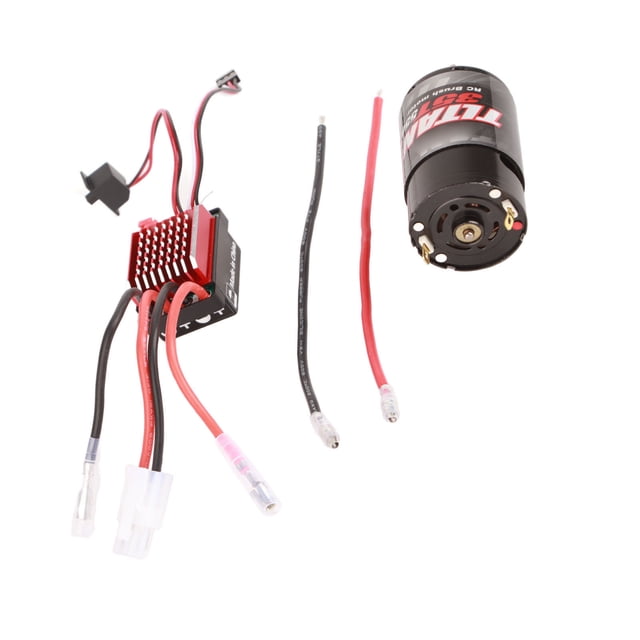 ESC,550 Motor cepillado 360A ESC cepillado Accesorios RC Diseño a prueba de futuro