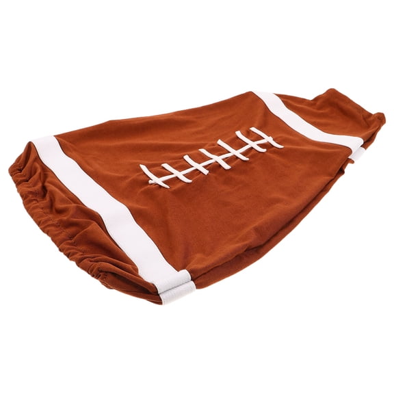 ELAYARD Brown Weatherproof Football Lawn Goose Outfit Porch Decor