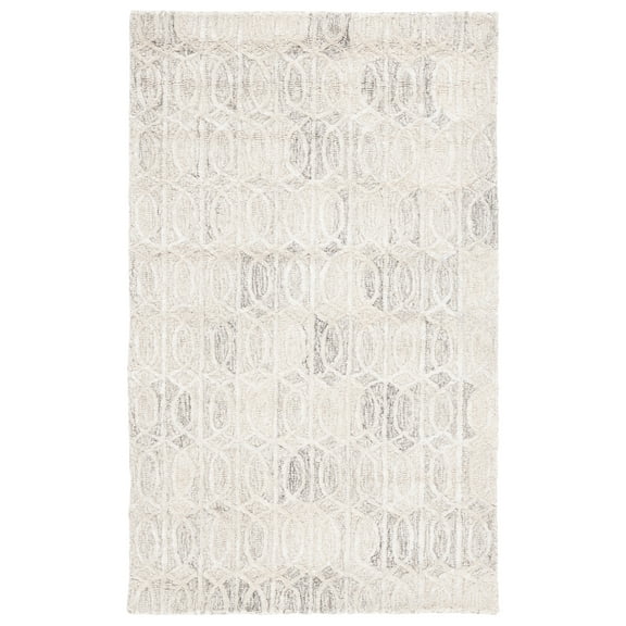 SAFAVIEH Ebony Abel Modern Area Rug, Beige/Ivory, 3' x 5'