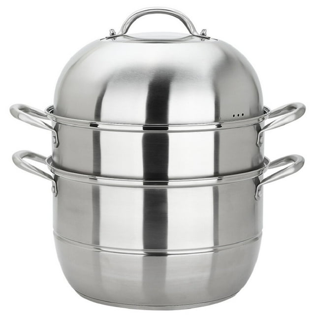 material acero Inoxidable 304 Grande Para Sopa De 3 Niveles, Olla De , , Utensilios De Cocina S perfecl Vapor de acero inoxidable