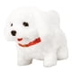 thumbnail image 2 of Juguete de peluche eléctrico de dibujos animados, juguete interesante con movimiento de cola, juguete de peluche con sonido para niños pequeños, perro blanco, 2 of 9