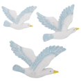 thumbnail image 1 of 3Pcs Mediterranean Style Creative Seagulls Birds Seabirds Marine Wall Hanging Decoration, 1 of 3