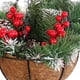 thumbnail image 2 of Guirnalda de Navidad artificial con luces LED blancas para decoración de interiores y exteriores, 2 of 7