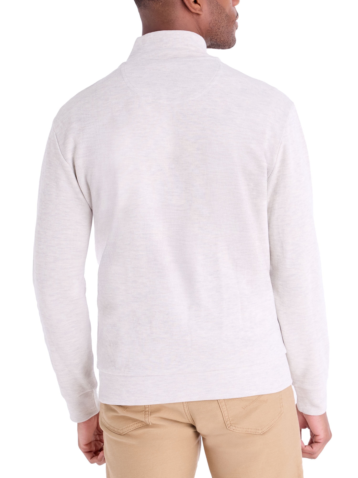 U.S. Polo Assn. Men's Quarter Zip Flatback