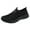 Black, variant on IUJSOY Running Shoes for Men Lightweight Mesh Non-Slip Walking Shoes Sandals Slip on Loafers