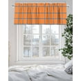 thumbnail image 5 of Valances for Windows Valance Rod Pocket Light Filtering Short Window Treatments Curtains for Kitchen Bathroom Living Room Bedroom, 1 Panel, 54 x 18 Inch, 5 of 7