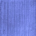 thumbnail image 1 of Ahgly Company Indoor Square Abstract Blue Contemporary Area Rugs, 7' Square, 1 of 4