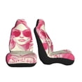 thumbnail image 3 of Cauagu Ace Of Diamonds Lady Print Car Seat Covers,Universal Automotive Seat Covers Car Seat Protectors Easy to Install Car Cover Car Accessories Auto rucks Van & SUV-1, 3 of 9