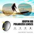 thumbnail image 4 of Joopin Polarized Aviation Sunglasses for Men Women Classic Mirrored Lens UV Protection Sun Glasses (Silver Black), 4 of 7