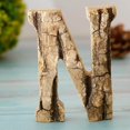 thumbnail image 3 of ziyahi Handcraved Wooden Letters Door Numbers Alphabet Letter Floating Adress Name N, 3 of 8