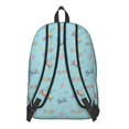 thumbnail image 3 of Game Controller Blue Pattern Backpack for School, Cute School Bag with Adjustable Shoulder Straps and Padded Back, 15.7"x11.8"x5.5", 3 of 5