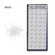 thumbnail image 4 of Pendientes de bola redonda YONGSHENG Plata 3 mm, 4 of 5