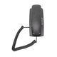 thumbnail image 3 of Teléfono fijo con cable de pared KXT1042 con función de remarcación y silencio Interfaz de distribución Diseño de botón ovalado (negro), 3 of 15