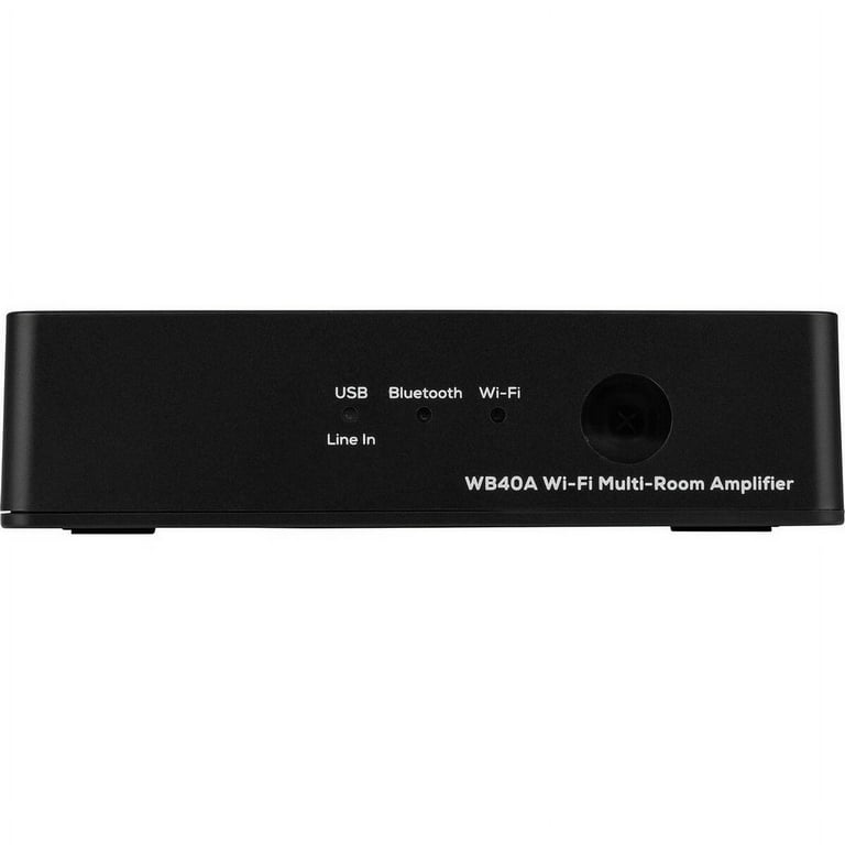 Dayton Audio WB40A Wi-Fi Bluetooth Amplifier - 2x20W Multi-Room Stereo Amp With IR Remote & App Control 2 thumbnail image