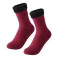 thumbnail image 1 of Calcetines térmicos cálidos para la nieve Calcetines suaves y acogedores carmesí Sunnimix Calcetines térmicos, 1 of 7