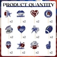 thumbnail image 3 of Cupcake Topper Picks Hokinaa Cowboy Football Fiesta de cumpleaños, 3 of 7