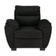 thumbnail image 1 of Sillón Venecia 1 Plaza DICASA Negro, 1 of 7