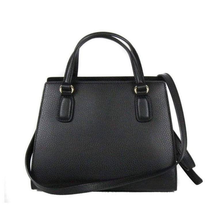 Gucci Soho Leather Tote Crossbody Bag Black 607722 - Walmart.com