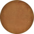 thumbnail image 1 of Ahgly Company Machine Washable Indoor Round Transitional Orange Area Rugs, 4' Round, 1 of 7