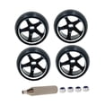 thumbnail image 1 of arctrm 4Pcs Wheel Rims Replace Modification Sturdy 25mm Premium Aluminum Alloy Rims for Black, 1 of 8