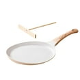 thumbnail image 2 of Luzkey Nonstick Crepe Pan Handle Flat Pan Dosa Pan for Roti Indian Pancakes Cooktop 7inch, 2 of 8