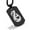 Black, variant on Stainless Steel Manaia (Guardian Spirit) Maori Symbol Dog Tag Pendant Necklace