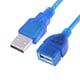 thumbnail image 1 of Cable de extensión USB 2.0 Cable de transferencia de datos macho-hembra para computadora portátil (1,5 m), 1 of 8