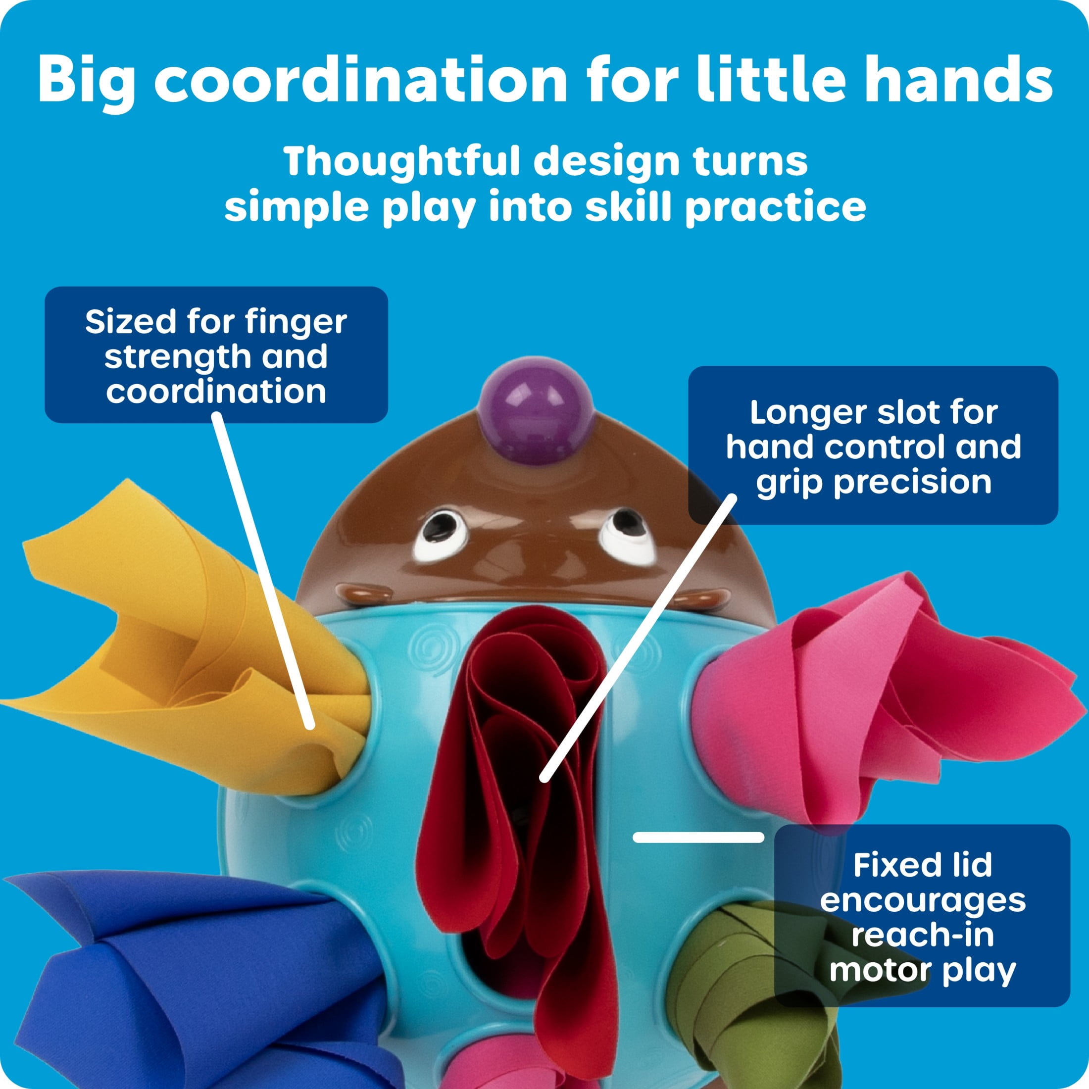 Learning Resources Spike the Fine Motor Hedgehog Tissue  Ages 18  Months and up