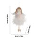 thumbnail image 3 of Adornos navideños de peluche de niña con alas, colgante de muñeca para bebé., 3 of 7