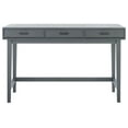 thumbnail image 5 of SAFAVIEH Hawthorn Solid Retro 3 Drawer Writing Desk, Distressed Grey, 5 of 15
