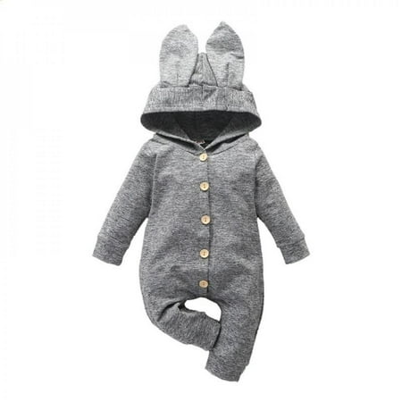 

Patgoal Hooded Baby Rompers Autumn Newborn Baby Clothes Cotton Baby Boy Clothing Sets Spring Baby Boy Roupa Infant Jumpsuits