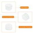 thumbnail image 3 of Unique Bargains 3/4"(19mm) Round Plastic Plug, 4 Pack White End Cap Plastic Plug Cap Insert, 3 of 5