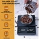 thumbnail image 2 of Báscula de Cocina Digital,alta precisión 1g,USB recargable y gramera cronómetro para cocinar,con pantalla LCD brillante Modelo Negro, 2 of 4