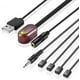 thumbnail image 1 of Sistema de Extensor Remoto Infrarrojo URWOOW Negro con 1 Receptor y 4 Emisores para Amplificadores y, 1 of 8