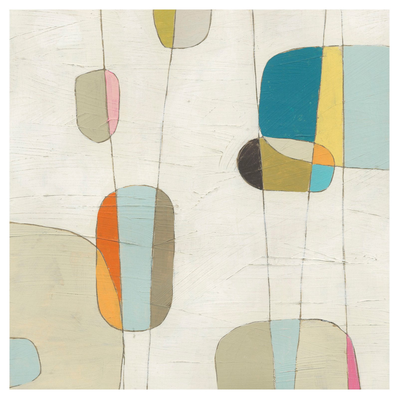 Marmont Hill "Molecular Motion II" Painting Print on Wrapped Canvas