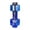 Blue, variant on Dumbbell Water Bottle 2600ML Fitness Hydration Bottle With Handle, Portable Sports Water Jug For Arm Strength Training, Home Gym Workout Bottle
