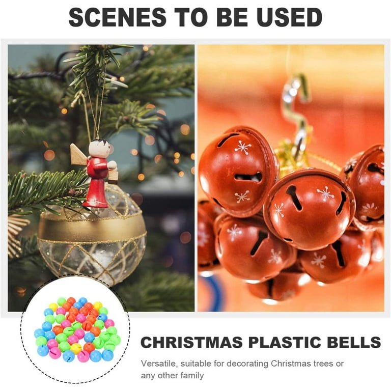 Mini Mixed Colorful Christmas Bells Diy Bells For Wreath cat - Temu