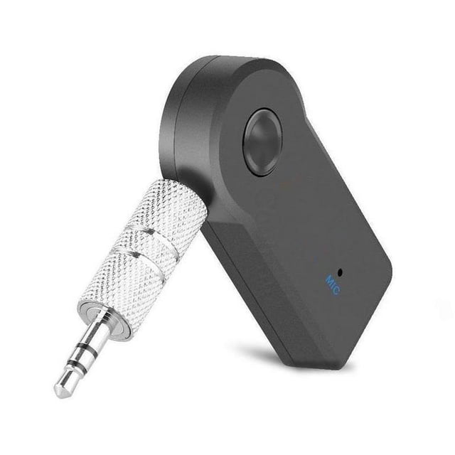 Wireless Bluetooth 3.5mm AUX Audio Stereo Music Car Adapter Receivers B9R9