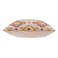 thumbnail image 6 of LR Home Sedona Cotton Poly Filled Pillow in Yellow/Orange, 20" x 20", 6 of 8