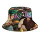 thumbnail image 1 of Los Twits Sombrero bucket para adultos, gorra de protección solar, sombrero de pescador plegable para viajes al aire libre, pesca y actividades de verano, 1 of 6