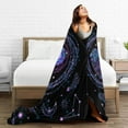 thumbnail image 5 of Yibo Throw Blanket Flannel Constellations Blanket Warm Soft 12 Horoscope Astrology Throw Blankets Constellation Theme Home Decor, 5 of 6