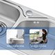 thumbnail image 3 of 2PCS Mini Portable Bright 3 LED Night Light USB Lamp (White), 3 of 4