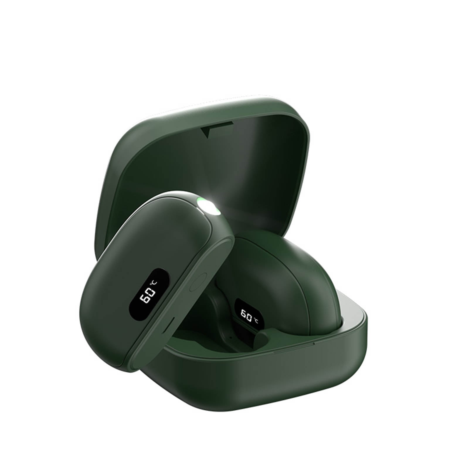 Portable Electric Hand Warmer Overheat Protections 5000mAh High Capacity Ergonomic Detachable