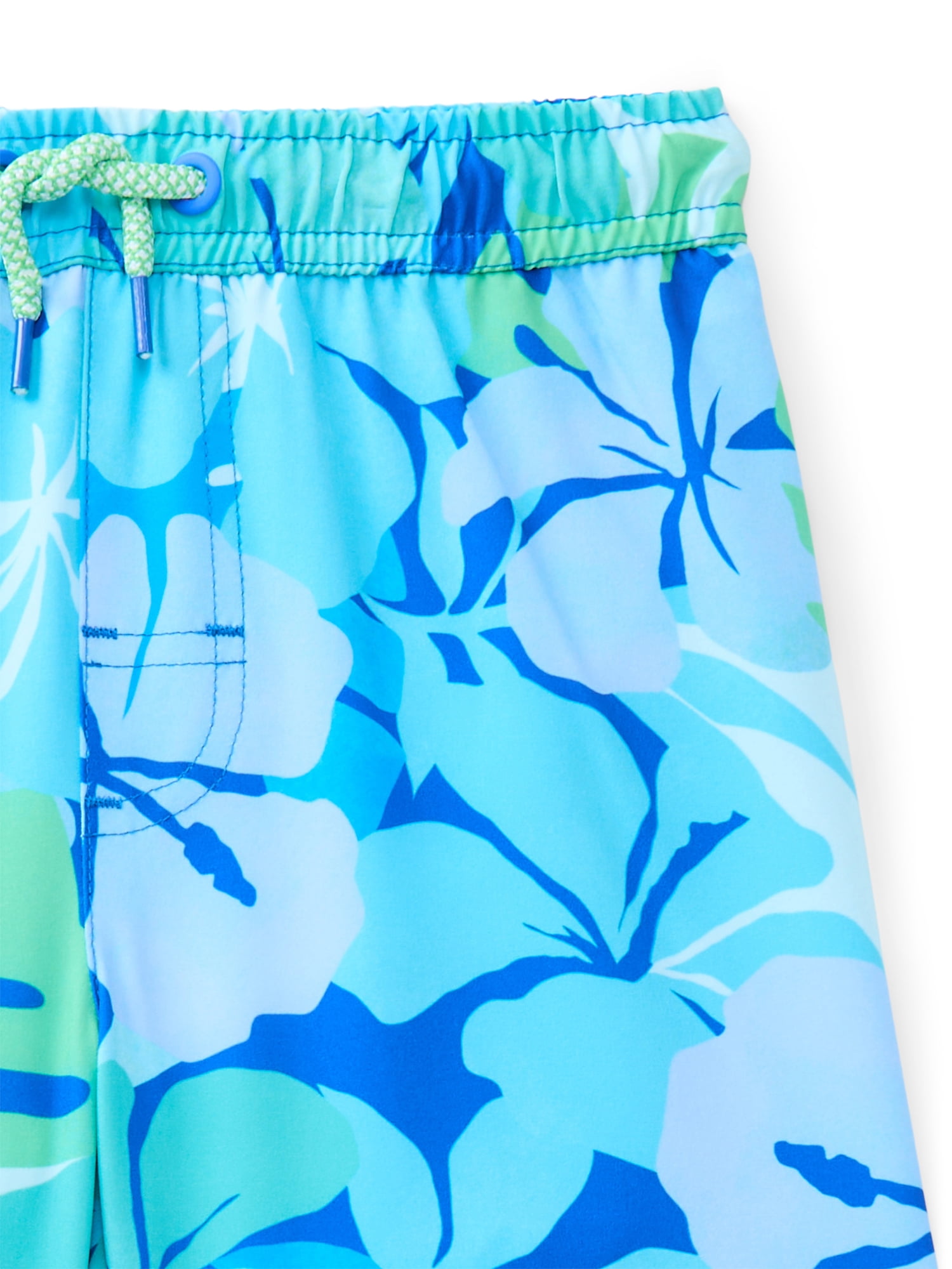 Wonder Nation Baby and Toddler Quick- Dry Swim Trunk, Sizes 12M-5T