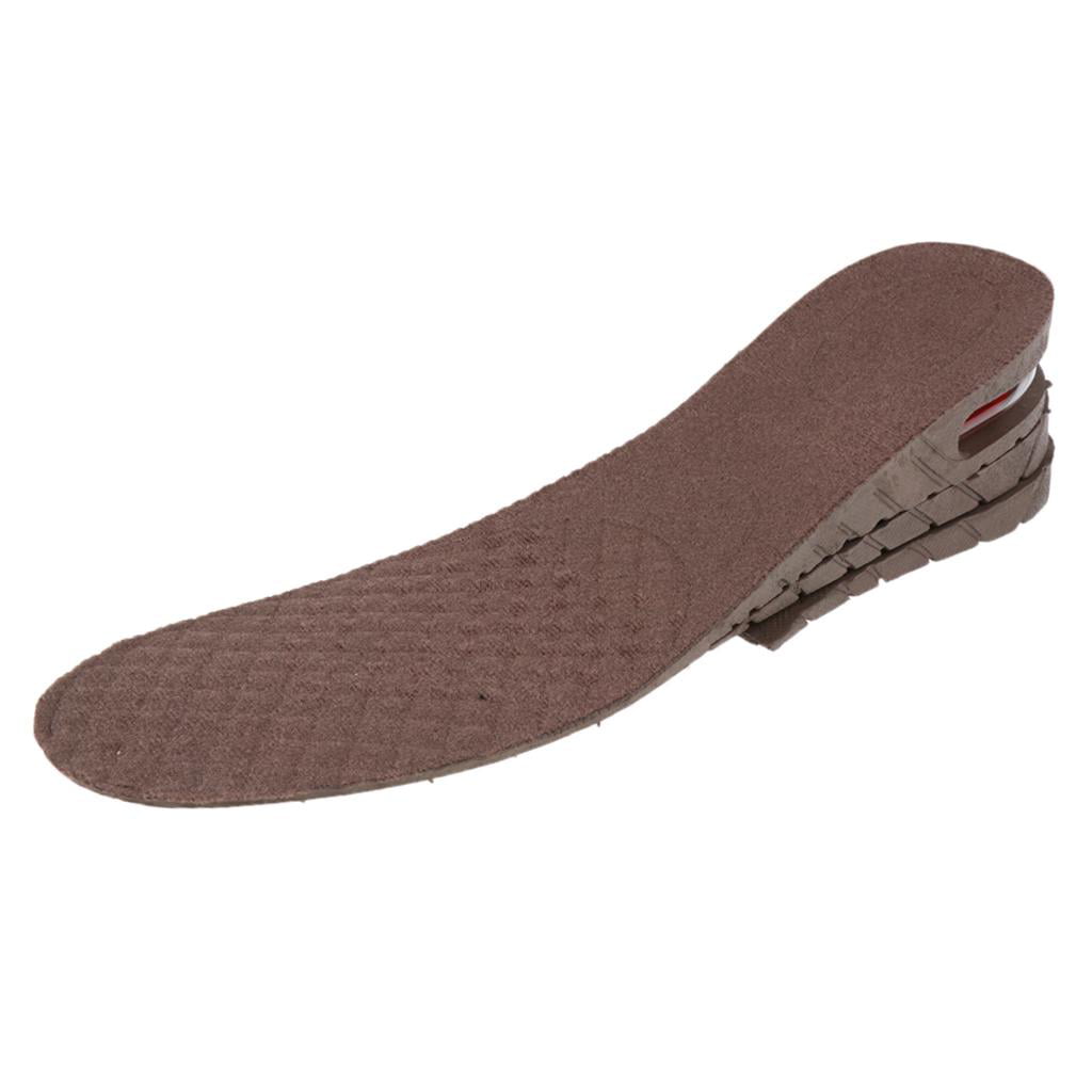 Shoe Insole Lift Heel Inserts Unisex for Men and Women 3 Layer Height Increase 