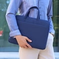 thumbnail image 4 of Hfnxid Men Durable Travel Laptop Bag Work Computer Cover Carrying Bag Briefcase Zippered Accessory Storage Handbags, 4 of 7