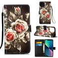 thumbnail image 1 of For Iphone 14 Painted Flat Texture Leather Case With Lanyard & Card Slot &, iPhone 12 Pro Max, 1 of 6