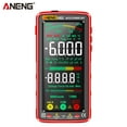 thumbnail image 2 of Reverse Display Multimeter Ammeter Tester Rechargeable Multimetry Tools (Red), 2 of 8